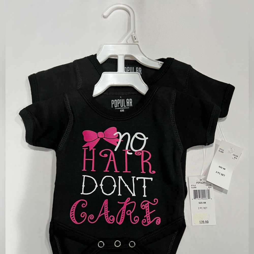 2 pc Girls Onesie by Popular